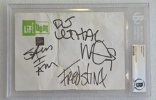 LIMP BIZKIT SIGNED BECKETT BAS