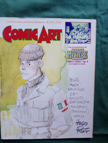 Comic art 125 rivista - la,