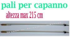 2 pali per capanno caccia asta