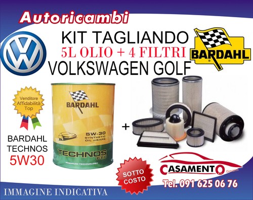 Kit tagliando volkswagen golf - kit,