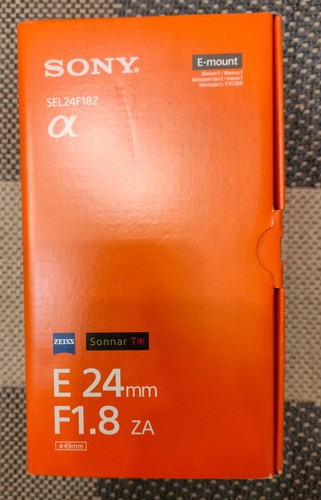 Sony sel24f18z sonnar t - sel24f18z, e