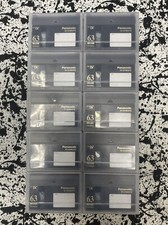 Lotto 10 mini nastri DV