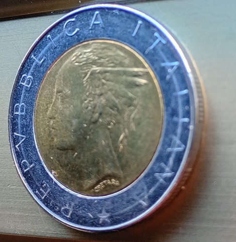 Moneta 500 lire - , 1985