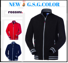 ROSSINI FELPA UOMO CON CERNIERA LUNGA  FELPA ASPEN