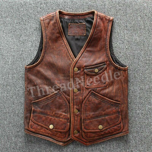 Gilet moto uomo slim - , biker