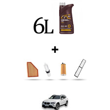 HOFFCAR Kit tagliando 4 FILTRI