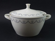 VINTAGE ZUPPIERA CENTROTAVOLA PORCELLANA AVORIO KRAUTHEIM BAVARIA STILE IMPERO