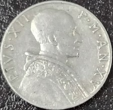 VATICANO MONETA 5 LIRE 1953