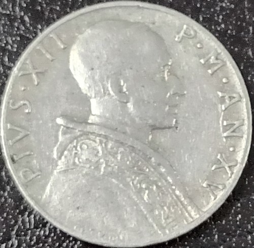 Vaticano moneta lire 1953 - vaticano,
