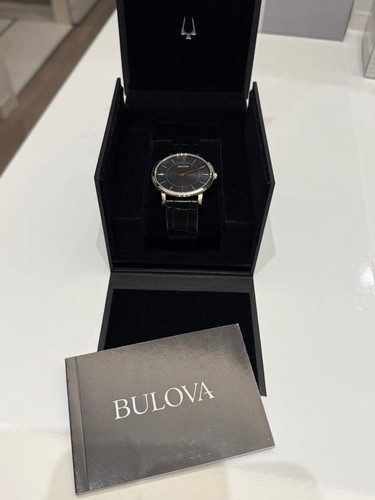 Bulova 98a167 automatic - bulova, black