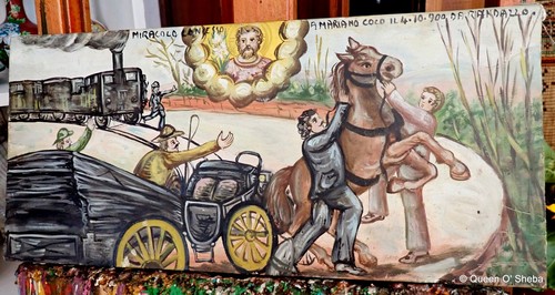 Voto quadro siciliano arte - ex,