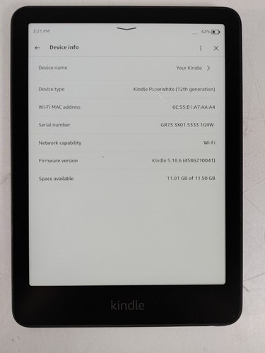 Amazon kindle paperwhite - amazon,