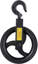 KATSU Puleggia Carrucola 160Mm, Capacità Di Carico 220Kg, Paranco a Fune Con Vol