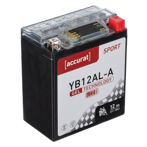 Batteria moto yb12al gel 12v - batteria, yb12al-a