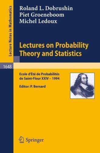 Lectures probability theory - lectures,
