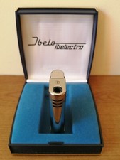 ROBUSTO ACCENDINO PIEZOELETTRICO IBELO LACCATO NERO ANNI '70