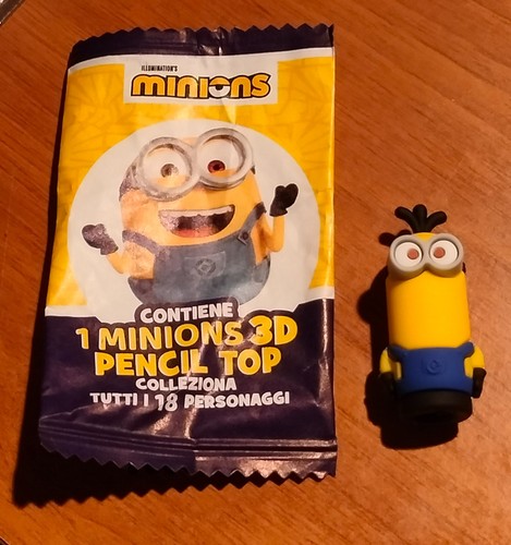 Minions pencil top kevin - minions,