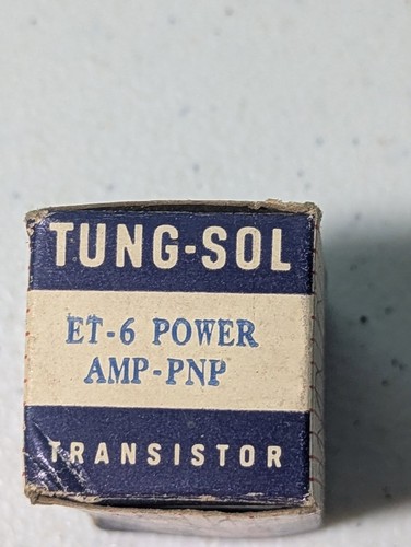 Transistor vintage tung - transistor,