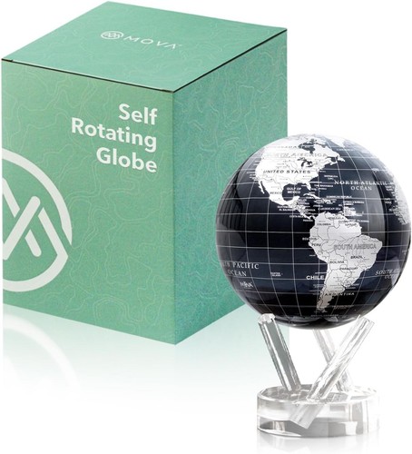 Mova globo nero argento 5 - mova, 4,5