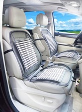 Set Schienale Universali Auto Supporto Lombare Coprisedili Traspiranti CUBA BLAC