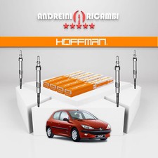 KIT 4 CANDELETTE PEUGEOT 206