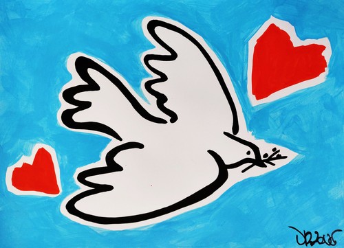 Love pablo picasso dove - dr.,