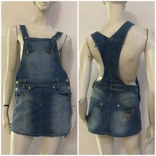DENNY ROSE Tutina salopette jeans denim Tg S
