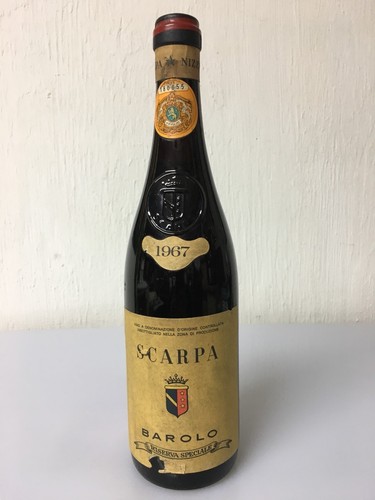 Barolo riserva speciale 1967 - barolo,