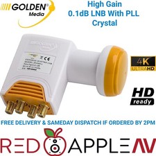 Golden Media 0.1dB Quattro LNB