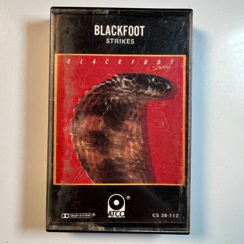 Blackfoot strikes cassette - strikes,