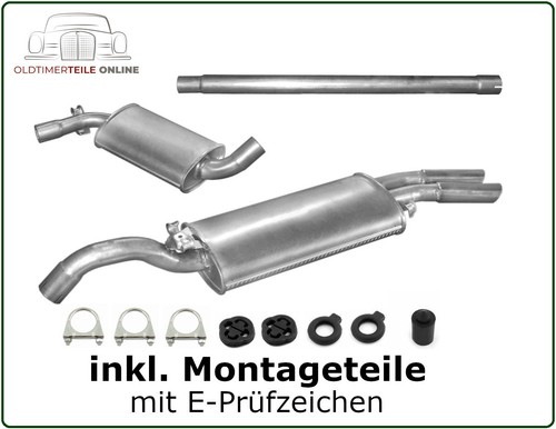 Sistema scarico per golf - di, vw
