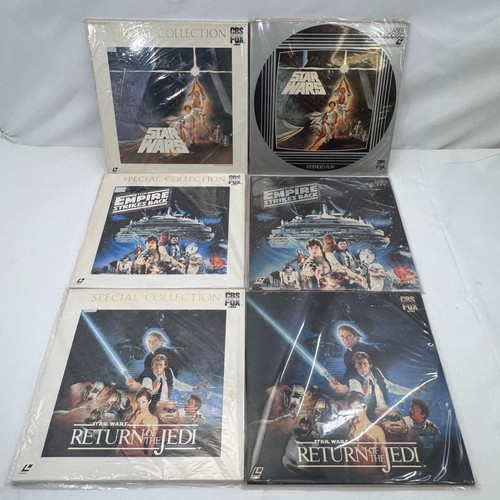 Star wars laserdisc disc - wars, set