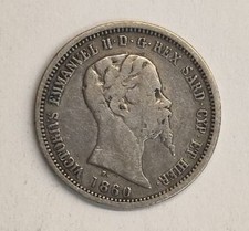Coin 50 Centesimi 1860 Milan