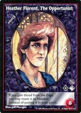Heather Florent, The Opportunist - Ventrue - Vampire VTES