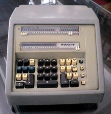 FACIT CA2-16 CALCOLATRICE del 1962 NO OLIVETTI OLD CALCULATOR  MADE IN SWEDEN 