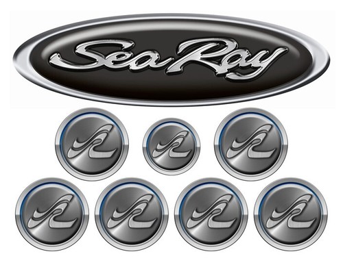 Sea ray boat sticker - ray,
