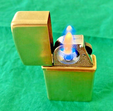 Raro accendino Falcon colore oro benzina per pipa