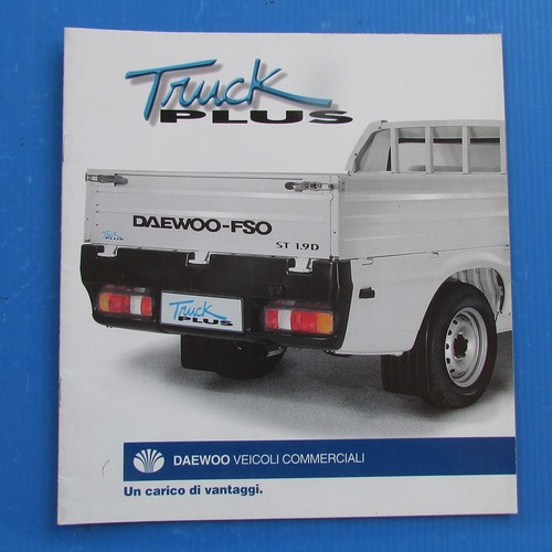 Depliant brochure daewoo - depliant,