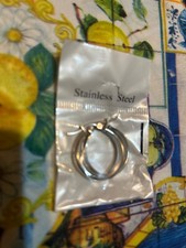 orecchini argento 925 cerchi