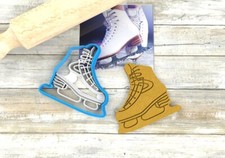 Ice Skating Cookie Mould