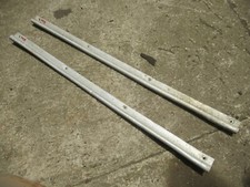 FIAT 600 D - Coppia battitacco portiera in alluminio - Ricambio usato