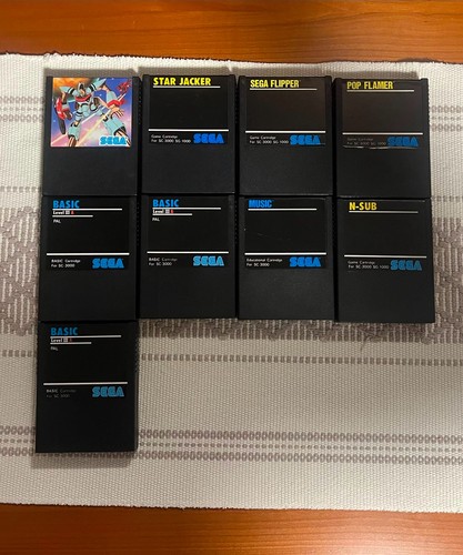 Lotto cartucce sega 1000 - lotto, 9