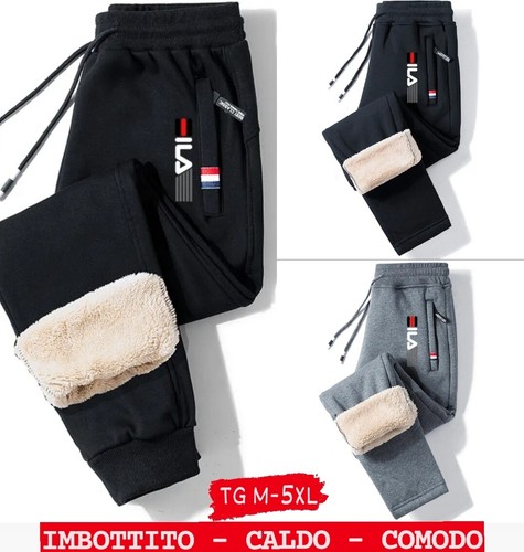 Pantalone uomo imbottito