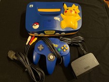 Pikachu Nintendo 64 Console +