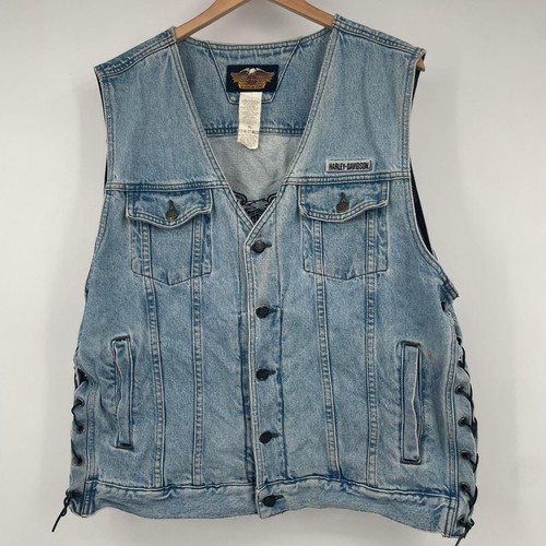 Gilet biker harley davidson - gilet, harley-davidson