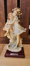Giuseppe Armani 'Don't Worry' Hugging Sisters Figurine Florence Capodimonte