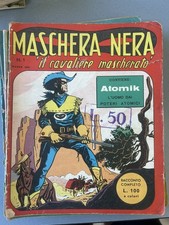Maschera Nera LOTTO 70 Albi Dal n.1 Del 1962 Corno  Originali Condizioni Miste