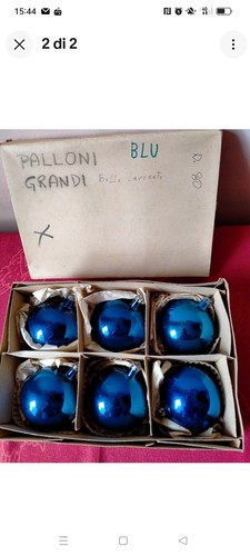 Antiche palline vetro - vetro, per