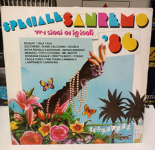 SPECIALE SANREMO '86 DISCO 33 GIRI LP 12'