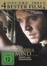 DVD A BEAUTIFUL MIND # Russell Crowe, Ed Harris, Jennifer Connelly ++NEU